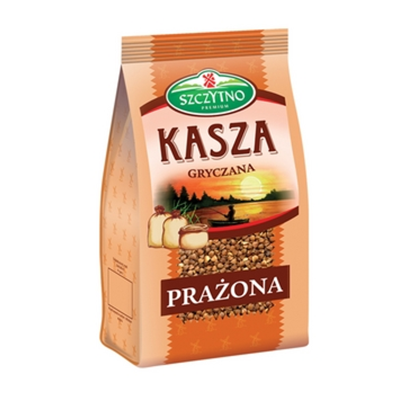 Szczytno Kasza Gryczana Prażona Palona Wysoka Jakość Źródło Błonnika - 400g